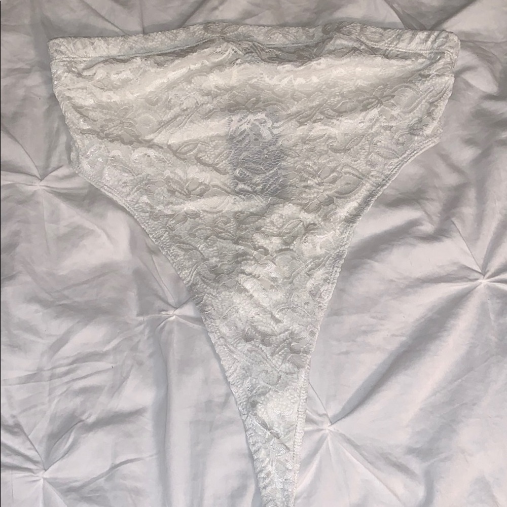 FN Lace High Cut Leg Bodysuit
